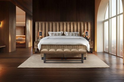 Tube Grande von Serta - Boxspringbett in Gold Plain