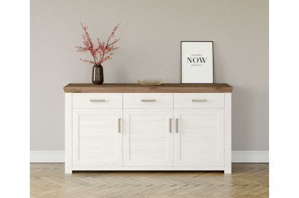 York von set one by Musterring - Sideboard 52 mit 3 Türen und 3 Schubkästen