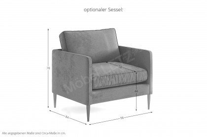 Justin von Primavera Furniture - Sofa ocre