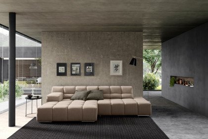 Temple von designwerk - Ecksofa links liver
