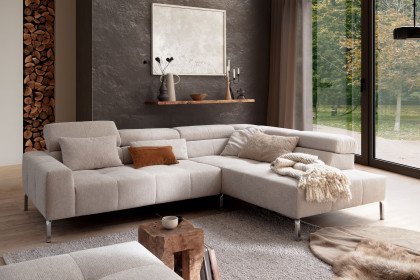 Cleveland Move von Candy - Ecksofa Ausführung rechts nature
