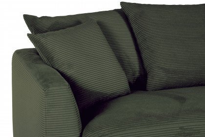 Donato von GUTMANN - Ecksofa rechts dunkelgrün