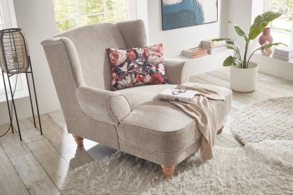 Charlotte-LE24 von ED-Lifestyle - Ohrensessel sand