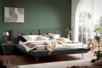 Milano von DONE.® - Polsterbett in anthracite