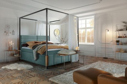 MR My Heaven von Musterring - Polster-Himmelbett KT1 petrol