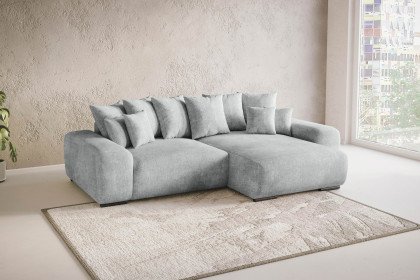 Glamour de Luxe II von Nova Via - Polstergarnitur rechts silver
