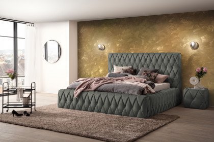 Arian Deluxe von DONE.® - Polsterbett in Anthracite