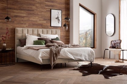 Frame-Dream von DONE.® - Boxspringbett taupe