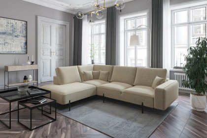 Celaya von Primavera Furniture - Ecksofa links dunkelbeige