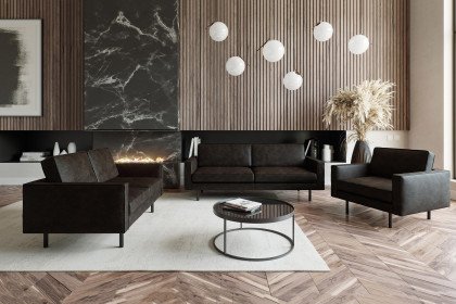 June von Primavera Furniture - Polstergruppe espressoschwarzbraun