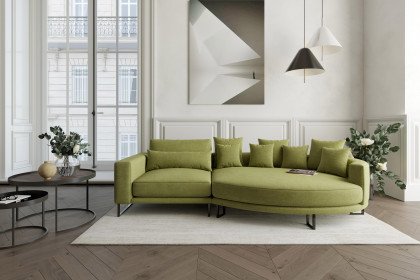 Natalia von Primavera Furniture - Polstersofa rechts dunkelgrün