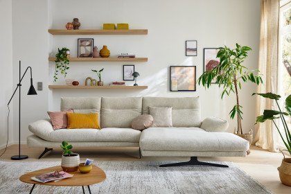 MR 2795 von Musterring - Ecksofa Ausführung rechts ivory