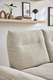 MR 2795 von Musterring - Ecksofa Ausführung rechts ivory