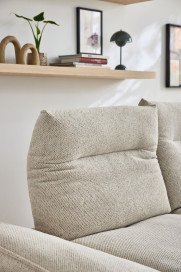 MR 2795 von Musterring - Ecksofa Ausführung rechts ivory