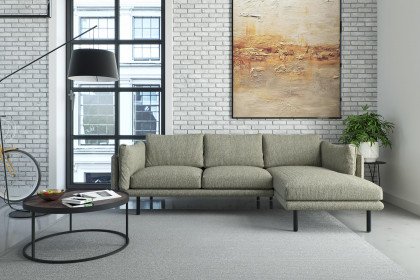 Salama von Primavera Furniture - Polsterecke rechts hellgrau