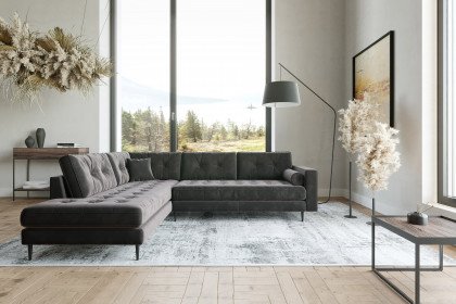Scott von Primavera Furniture - Polstergarnitur links anthracite