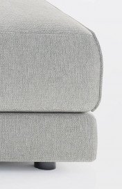 Verona von Primavera Furniture - Ecksofa rechts graubeige