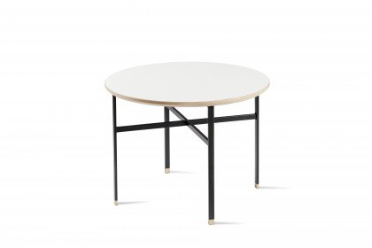 SM 241 von Skovby Møbelfabrik - Couchtisch HPL weiß/ Eiche weiß geölt