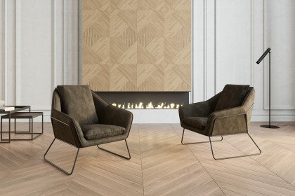 Gasoline von Primavera Furniture - Einzelsessel taupe