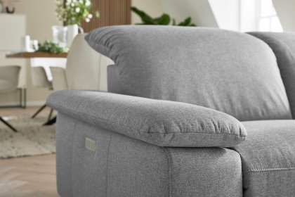 MR 370 von Musterring - Ecksofa Variante rechts platin
