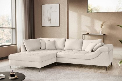 Portofino von Nova Via - Eckcouch links ecru