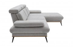 Santorini von BENIX - Polsterecke rechts grau