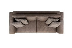 Parma von designwerk - Ledersofa stone