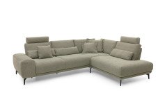 MR 290 von Musterring - Couchgarnitur rechts lind