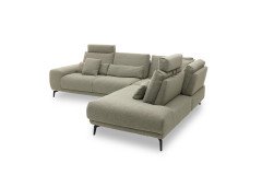 MR 290 von Musterring - Couchgarnitur rechts lind