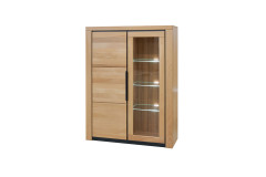 Brest von Elfo Möbel - Couchtisch 6585 Buche/ schwarz