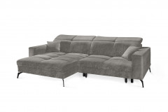 Jersey von set one by Musterring - Eckcouch Variante links titan