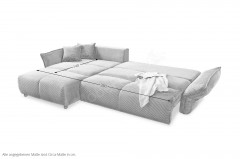 Amaro von Benformato - Ecksofa Ausführung links aqua