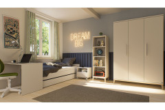 Cutie-Lea von YUNY by Paidi - Rollcontainer/ Nachtschrank off-white