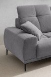 Nesto von Benformato - Ecksofa Ausführung rechts dunkelgrau