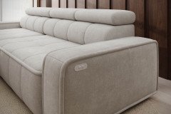 Thiago von WERSAL - Polstersofa links creme
