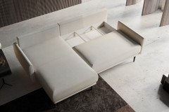 Soho-LE26 von WERSAL - Ecksofa Variante links beige