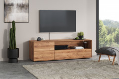 WZ-0663 von GK Möbelvertrieb - Highboard II aus Wildeiche