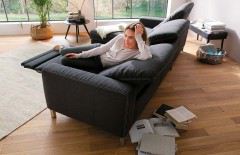 Homely von Candy - Ecksofa Ausführung links anthrazit