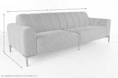 Bond von bert plantagie - Einzelsofa blood-orange