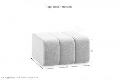 Bond von bert plantagie - Einzelsofa blood-orange