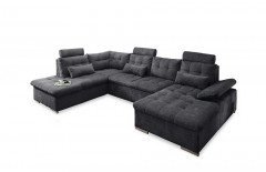 Brest von ED-Lifestyle - Sofalandschaft links graphite