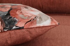 Lazio von Benformato - Eckgarnitur links koralle