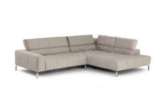 Cleveland von Candy - Ecksofa Ausführung rechts silver
