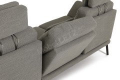 Twister-LE19 von Candy - Ecksofa Ausführung rechts anthrazit