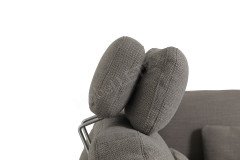 Twister-LE19 von Candy - Ecksofa Ausführung rechts anthrazit