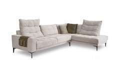 Silvano von ADA Mindful Living - Eckgarnitur rechts stone-grey