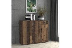 Tempra 2 von Forte - Kommode T2KK10-120 weiß