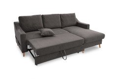 Valentina von Benformato - Eckgarnitur rechts anthrazit