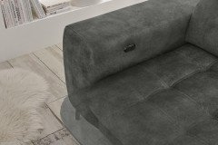 Prag von ED-Lifestyle - Eckgarnitur rechts anthrazit