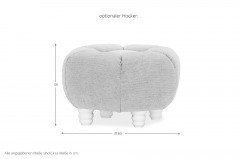 Landos von GUTMANN - Megasofa rosa